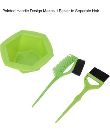 Hair Dye Kit Hair Dye Mixing Bowl Comb Brush DIY Hair Coloring Tools Hair Color Brush for Personal Barber Shop - Buy Online on GoSupps.com