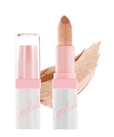 LYSdefeu Glitter lipstick glossy matte waterproof long-lasting shimmering metallic non-sticky matte lipstick for women lip makeup - 10