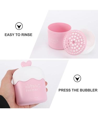 minkissy Face Foam Maker Face Wash Foamer Foam Maker Marshmallow Whip Maker Skin Care Deep Skincare Cleaner Tools for Travel Household Pink - Buy Online on GoSupps.com