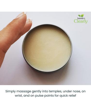 Clearly W ZY Aromatherapy Rub | Natural Motion Sickness Relief for Travel & Pregnancy | Ginger Peppermint Lavender | Made in the USA - Buy Online on GoSupps.com