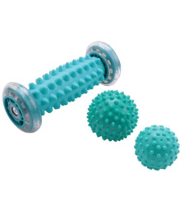 XPTIECK 3-part massage ball set for healthcare relaxation muscle training fitness hand training physiotherapy gym portable massage ball set
