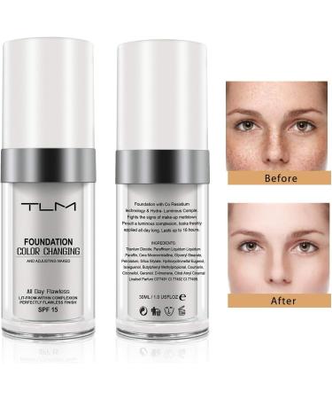 TLM Concealer Cover Cream - Flawless Colour Changing Foundation Makeup for Warm Skin Tone (3 Pcs) - Buy Online on GoSupps.com