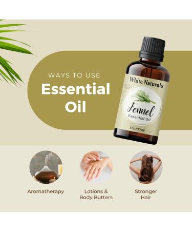 Organic Fennel Essential Oil for Digestion Sweet Fennel Seed Oil for Congestion Relief & Uplift Mood 100% Pure Undiluted Therapeutic Grade for Aromatherapy Glowing Skin Strengthened Hair 1oz Fennel 1 Fl Oz (Pack of 1) - Buy Online on GoSupps.com