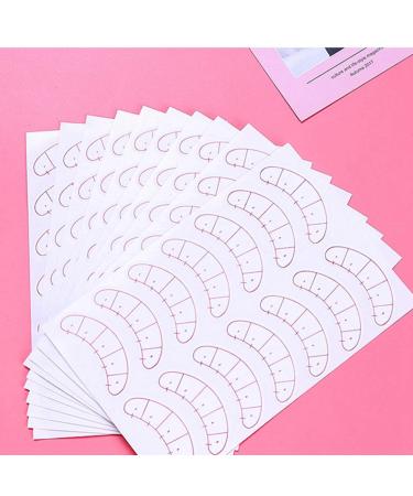 Lash Mapping Stickers 210 Pairs 3 Packs Under Eye Positioning Tips Sticker Pads for Individual Eyelash Extensions Isolation Self-Adhesive Paper Patches Professional Supplies Tools by EMEDA