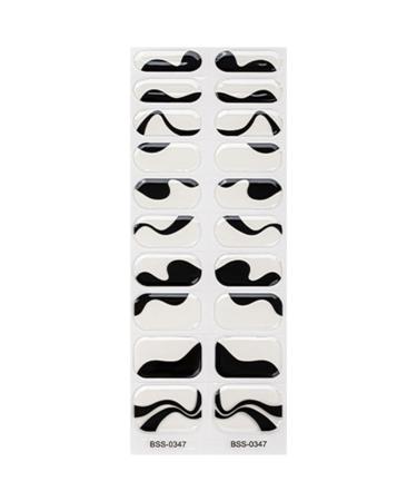 Nail Wrap Easy to use Nail Wrap requires LED lamp with included nail file suitable for different occasions Nail wrap with nail file BSS0347