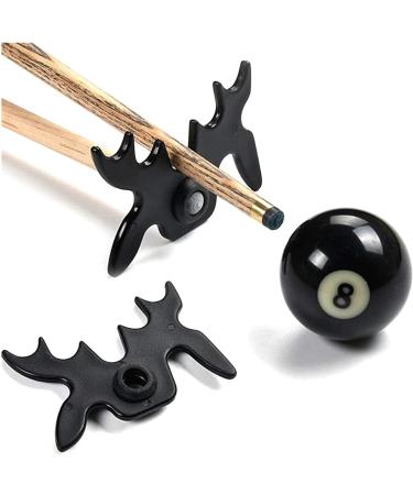Black Plastic Slip-On Moosehead Bridge Head for Billiard Pool Cue Stick by DGZZI - Buy Online on GoSupps.com