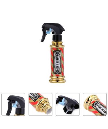 Minkissy Retro Refillable Hairdressing Spray Bottle - Golden Hairdresser Water Sprayer & Gardening Pot - Buy Online on GoSupps.com