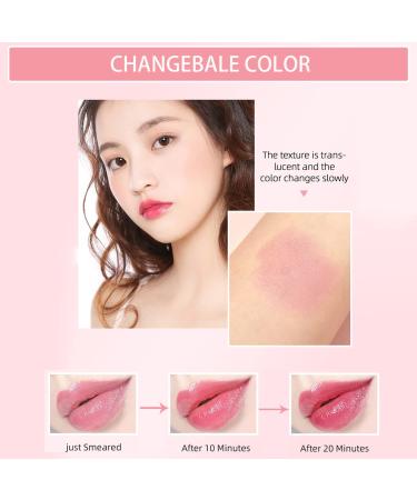 Sitovely Crystal Jelly Flower Lipstick Set - Color Changing Moisturizing Lip Balm Trio in Starry Sky Gift Box - Buy Online on GoSupps.com