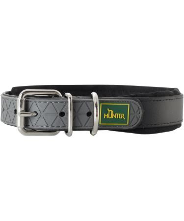HUNTER CONVENIENCE COMFORT dog collar plastic material neoprene 60 L black black 60 L