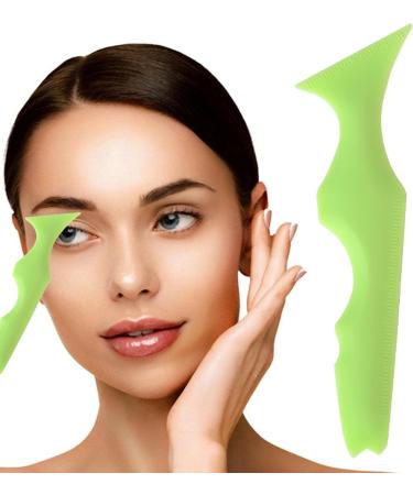 Eyeliner Stencils Silicone Beauty Ruler Multi-Purpose Eye Makeup Tool For Winged Eyeliner Reusable Eyeliner Stencils Tool For Girls & Women - Buy Online on GoSupps.com