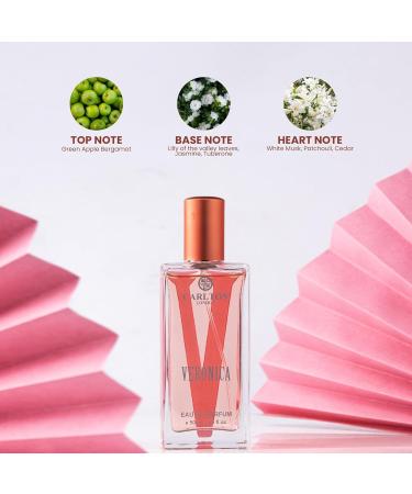 Veronicas Eau de Parfum for women 50 ml | Luxury Long Lasting Scent Floral and Fruity Fragrance for Women | Premium Travel Friendly Perfume - Buy Online on GoSupps.com