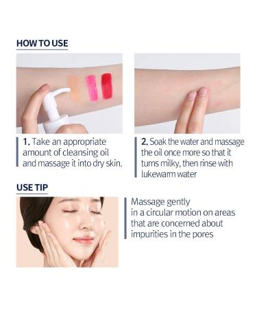 YUNKANG YUL Deep Cleansing Oil 9.8 Fl. Oz - Korean Makeup Remover for Face - Hyaluronic Acid Panthenol Infused - Natural Ingredients for Soothed Skin - Buy Online on GoSupps.com