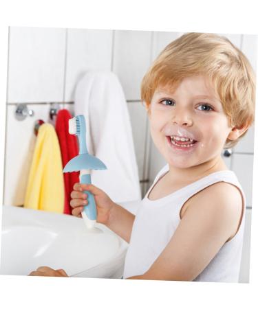 Minkissy 2 Sets Silicone Toothbrush Bite Toys for Babies | Infant Training Oral Care Accessories in Earth Colors - Buy Online on GoSupps.com