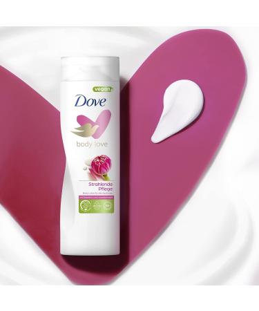 Dove Body Love Radiant Care Body Lotion 400ml - Silky-Soft Skin with Rice Milk & Lotus Blossom Fragrance - International Shipping Available - Buy Online on GoSupps.com