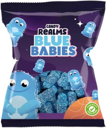 Candy Realms Mixed Sour & Sweet Jelly Flavours Sweets Selection - Fizzy Cola Bottles Jelly Blue Babies Peach Rings Cherry Cola Bottles Each190g (Pack Of 4) - Buy Online on GoSupps.com