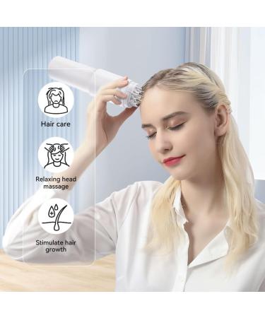 VDHA 2-in-1 Head Massage Brush - Essential Oil & Serum Applicator for Scalp Health & Hair Growth - Buy Online on GoSupps.com