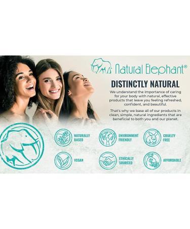 Natural Elephant Dead Sea Salt Coarse Grain 4 oz - 100% Natural & Pure Travel Size - Buy Online on GoSupps.com