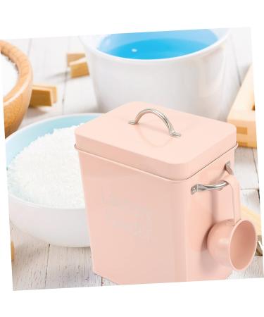 Box washing powder bucket food containers metal laundry powder tin metal laundry powder holder iron - Buy Online on GoSupps.com
