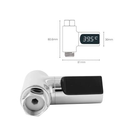 Buy Gokelomg LED Display Shower Thermometer - Self-Generating Water Flow Meter for Baby Care | Best International Shipping - Buy Online on GoSupps.com