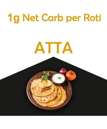 DX Atta (1g net carbs per roti) Extremely low carb flour 500g - Buy Online on GoSupps.com