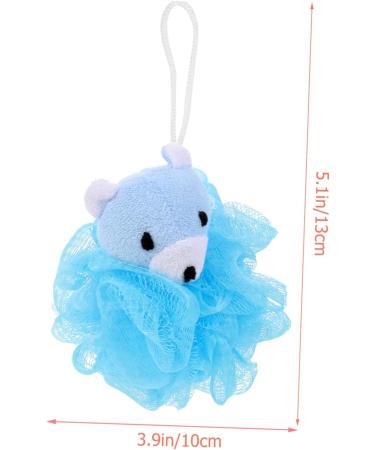 Zerodeko Cartoon Bath Sponges Set - 4 Large Washing Balls for Baby & Home | Soft Body Sponge - International Shipping Available - Buy Online on GoSupps.com