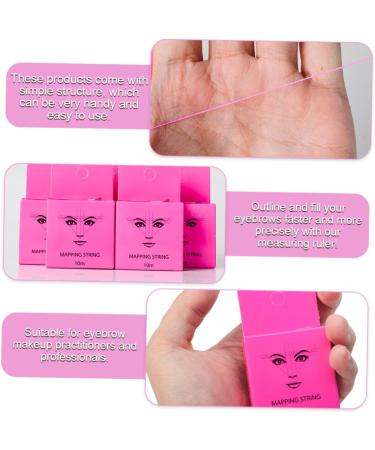 Angoily 2 Boxes Ink Pattern Embroidery Ruler Auxiliary Tool Make up - Buy Online on GoSupps.com