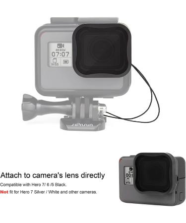 SOONSUN 6-Pack Lens Filter Kit for GoPro Hero 5 6 7 Black - ND8 ND16 ND32 CPL Light Red Magenta Filters - Dive and Polarizing Filters Set - Buy Online on GoSupps.com