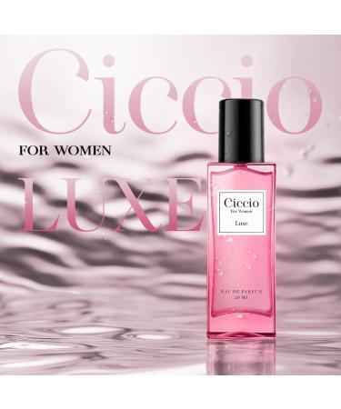 Ciccio Premium Long Lasting Luxury Fragrance Premium Eau De Perfume Spray For Women Luxe n Sin_20Ml X 2 Pc Combo Gift Pack - Buy Online on GoSupps.com