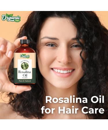 Organic Zing Rosalina Oil Cosmetic Grade 30 ml / 1.01 fl oz Aromatic Oil for Skincare Haircare and DIY Cosmetic Formulations - Buy Online on GoSupps.com