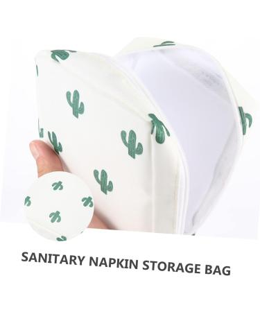 Healeved Period Bags 2pcs - Portable Menstruation Bags for Pads and Cosmetics - Teen Girl Wallet - Cute Mini Lipstick Holder - Buy Online on GoSupps.com