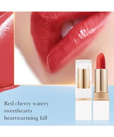 Red Warm Lipstick 38g with 50 Lip Brushes Temperature Lip Balm Full and Groomed Lips Waterproof Moisture Proof Dried Lipstick - Buy Online on GoSupps.com