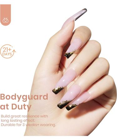 Beetles 5-in-1 Builder Gel - Transparent Nude Pink Color for DIY Nail Art Design - Buy Online on GoSupps.com