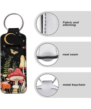 ZPINXIGN Chapstick Keychain Holder - Mushroom Moon Lip Balm Holder - Buy Online on GoSupps.com