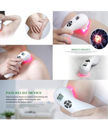 Handheld Pain Relief Laser Therapy Device FDA Cleared Medical Grade Treatment for Wounds Joint Muscle Knee Back Shoulder Foot Neck Rheumatic Pain Relief Sport Injuries Arthritis Neuropathy Tendonitis - Buy Online on GoSupps.com