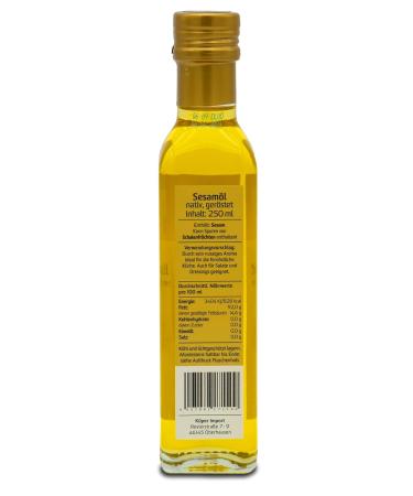 K per Selection Roasted Sesame Oil - 250 ml | Premium Quality International Shipping - Buy Online on GoSupps.com