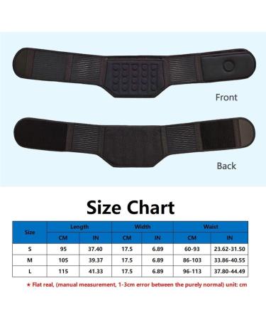 Back Support Back Brace Lumbar Support Lower Back Brace Belt Self-Heating Lumbar Magnetic Therapy Waist Support Belt Back Support Belt(Large) Large Black - Buy Online on GoSupps.com