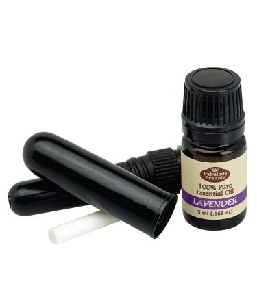 Fabulous Frannie Lavender 100% Pure Essential Oil 5ml and Inhaler Set