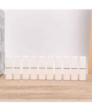 10-Pack Refillable Square Lipstick Tubes - DIY Empty Lipstick Container for Customization & Crafts - Buy Online on GoSupps.com