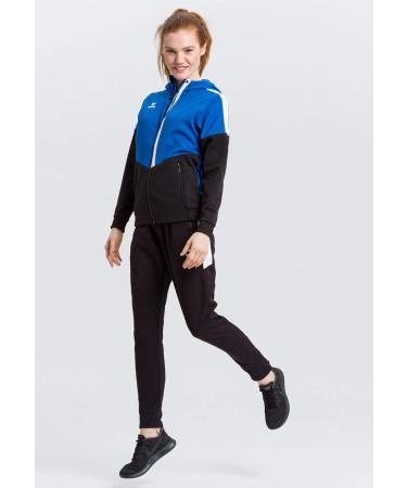Erima Women's Squad Training Jacket 38 - New Royal/Black/White | Buy Internationally - Premium Sportswear - Buy Online on GoSupps.com