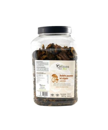D lices Des Bois Boletus (80%) and cep (20%) - 500g jar