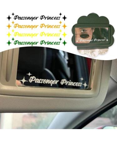 Passenger Princess Sticker Waterproof Vinyl Decal Car Mirror Sticker Window Bumper Rear View Mirror Phone Water Bottle Decor Black Merchandise Decals and Stickers - Buy Online on GoSupps.com