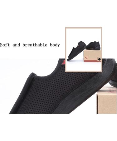 MisFun Diabetic Shoes for Women - Adjustable Closed Toe Swollen Feet Slippers - Ideal for Foot Fracture Recovery - Surgical Rehab - Size 13 Black - Buy Online on GoSupps.com