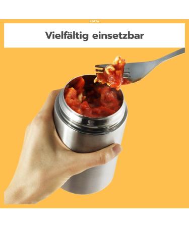 Koffa Primus - Refreshed Thermal Maker for Baby Porridge | 500ml Stainless Steel Container & BPA-Free Warming Box for On-the-Go Baby Food Storage - Buy Online on GoSupps.com
