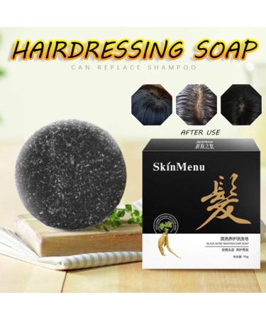 Solid Shampoo 100% organic natural shampoo bar Helps Stop Hair Loss Hair Regrowth natural darkening shampoo and conditioner Volumizing and moisturizing shampoo bar - Buy Online on GoSupps.com