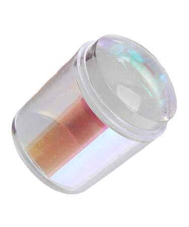 Clear Nail Stamper - Premium Silicone Nail Art Stamper for Professionals & At-Home Use | Wear-Resistant Smooth Surface Compact Design - Buy Online on GoSupps.com