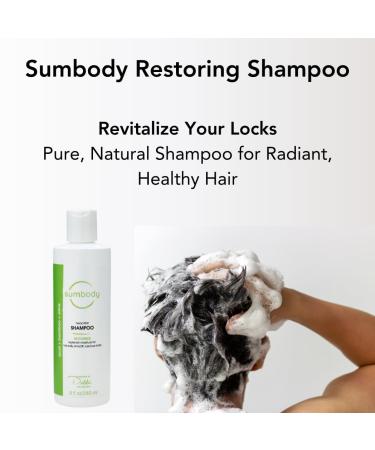 Restoring Shampoo for Damaged Hair - Moisturizes Strengthens & Enhances Volume | 8 Fl Oz - Buy Online on GoSupps.com