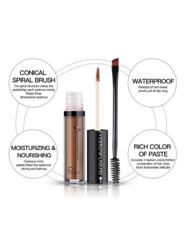 Allbesta Eyebrow Gel - Waterproof Long Lasting Eyebrow Dye & Tinting with Brush | Buy Internationally - Buy Online on GoSupps.com