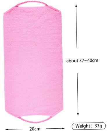 Healeved Pull Back Strip Body Wash Scrubber - Exfoliating Bath Sponge for Shower, Loofah, and Towel - Buy Online on GoSupps.com
