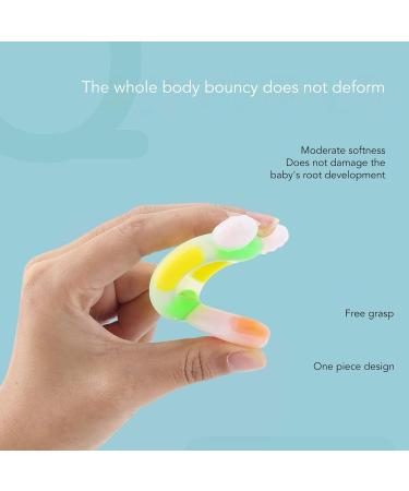 Shop BPA Free Cartoon Bear Baby Teether - Soft Silicone Chew Toy for 0-6 Months - Safe & Durable (Pink) - Buy Online on GoSupps.com