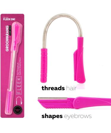Groomarang Fleek Facial Hair Removal for Women | Epilator Stick & Razor for Perfect Eyebrows - Buy Online on GoSupps.com